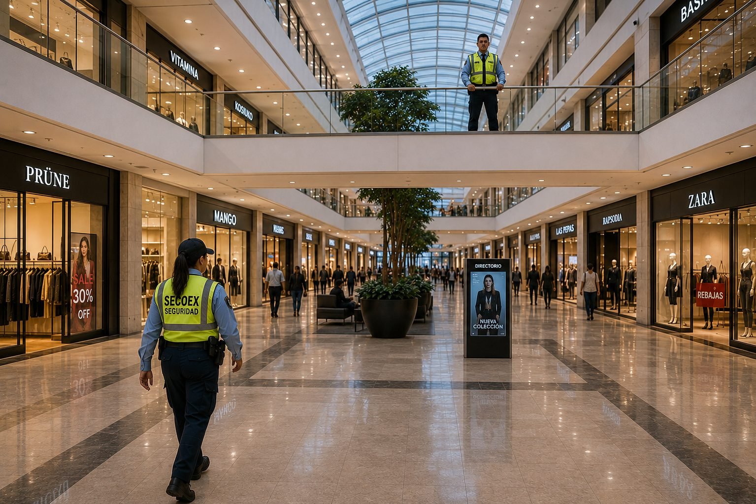 Seguridad para el sector Comercial y Hospitality